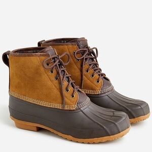 J Crew Heritage Suede Winter Outdoors Work Wear Gorpcore Duck All-Weather boots
